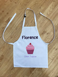 Children's Personalised Apron Age 7 - 10 years