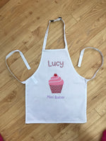 Children's Personalised Apron Age 7 - 10 years