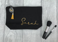 Set of 2 Personalised Make Up Bags