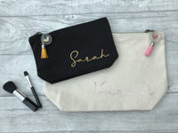 Personalised Make Up Bag