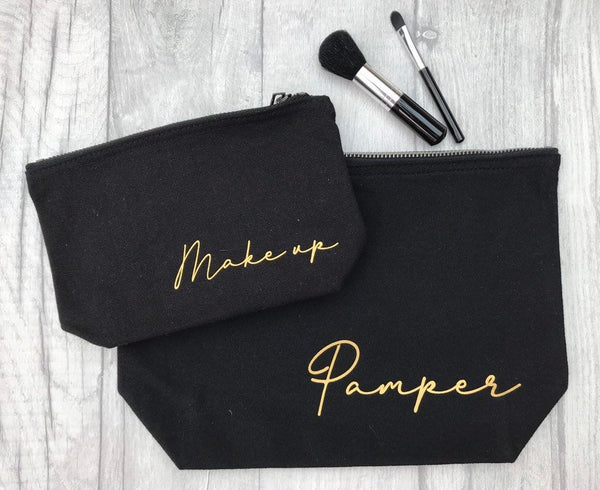 Set of 2 Make Up and Pamper Bags