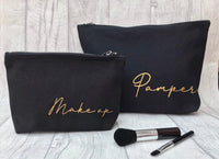 Set of 2 Make Up and Pamper Bags