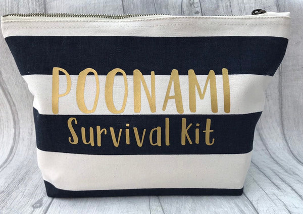 Poonami Survival Kit (Bag and Vest only)