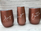 Personalised Stainless Steel Champagne Tumbler